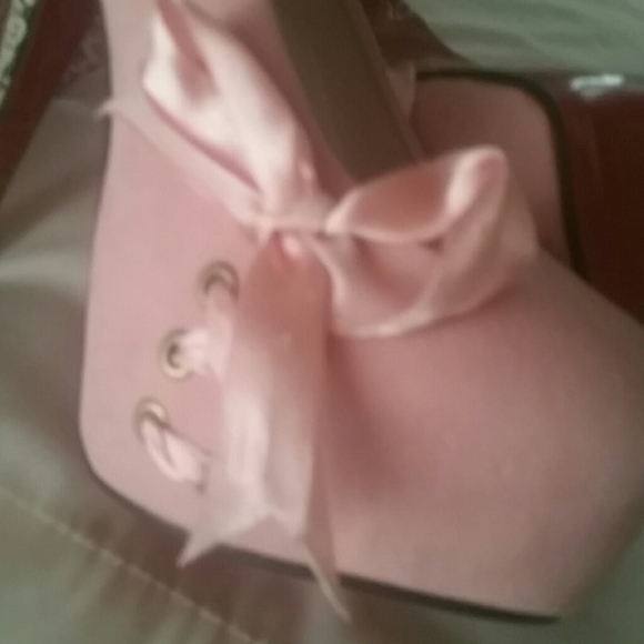 Pink Snakeskin Platform High Heal - Picture 5 of 5